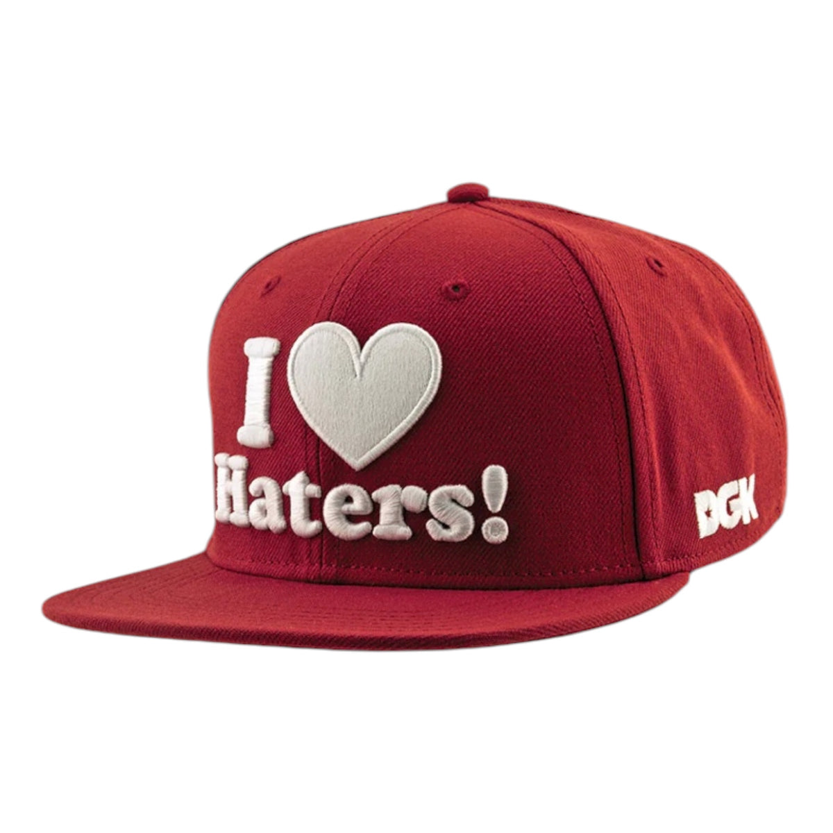 DGK HATERS SNAPBACK RED/WHITE– Relief Skate Supply
