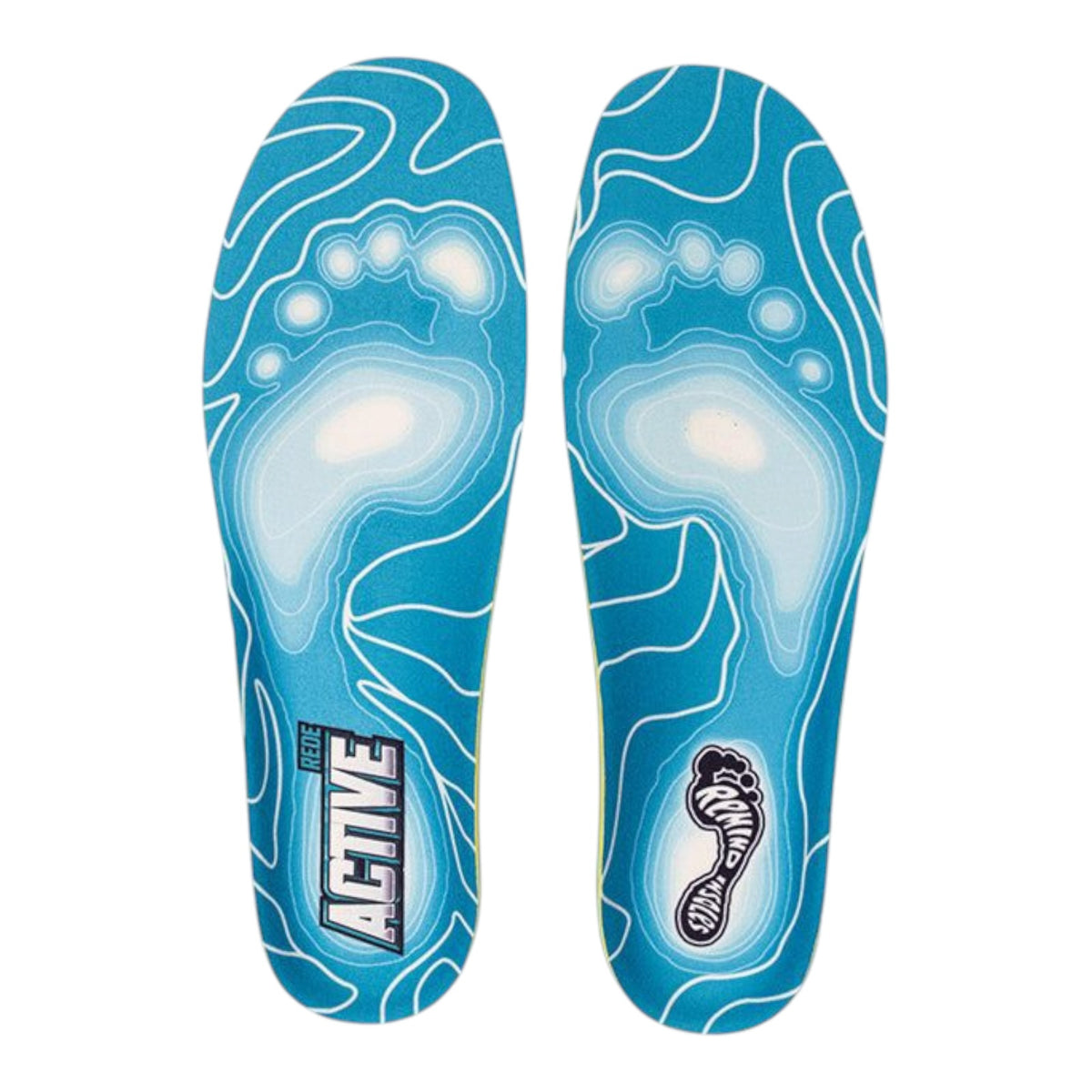 Remind Insoles REDE ACTIVE 4MM Low-All Arch Insoles | Heat Map– Relief ...