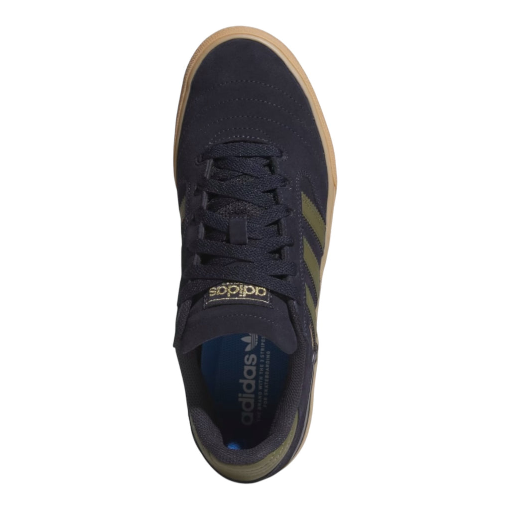 ADIDAS BUSENITZ VULC II SHOES Legend Ink / Olive Strata / Gold Metalli Relief Skate Supply ADIDAS BUSENITZ VULC II SHOES Legend Ink / Olive Strata / Gold Metalli Relief Skate Supply