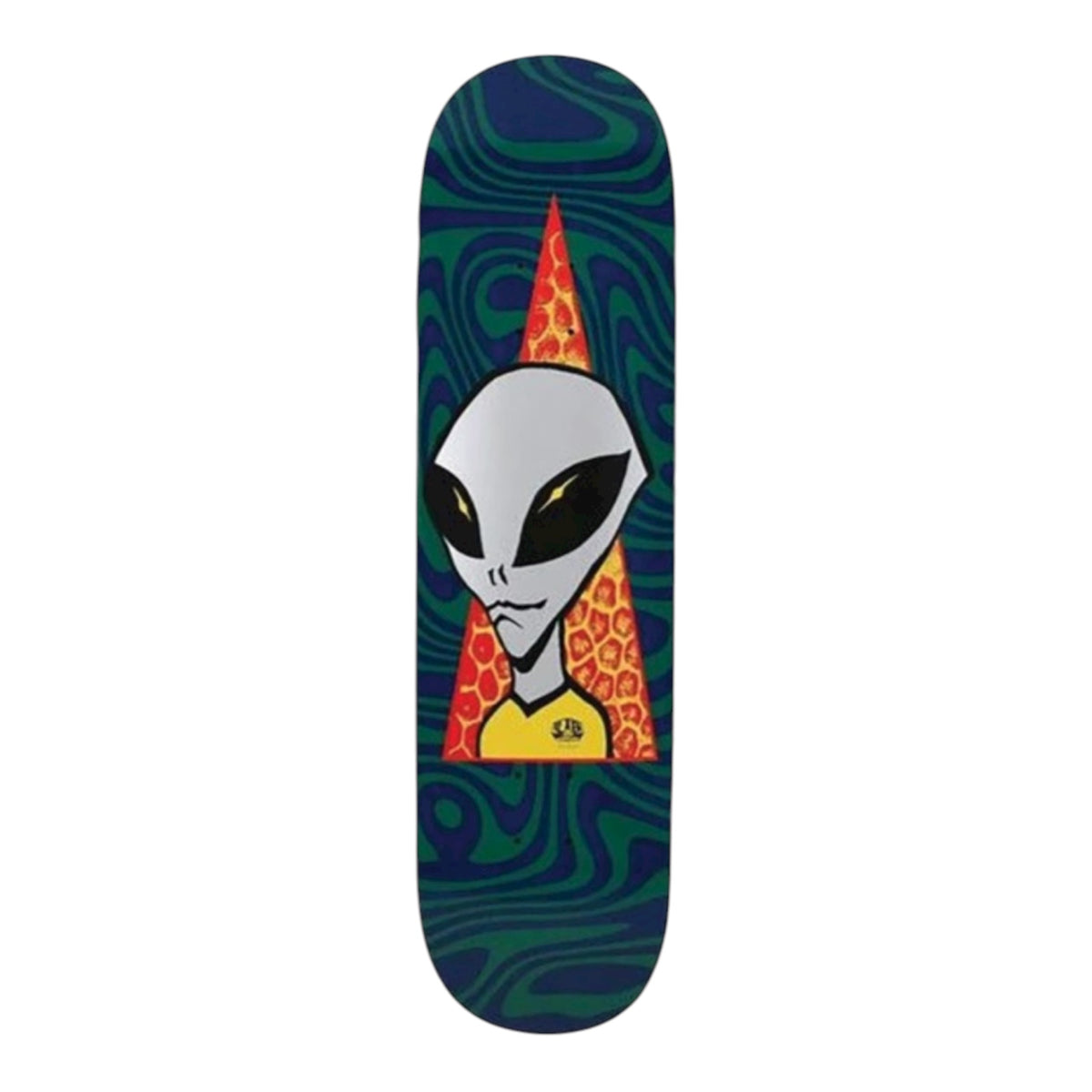 Alien Workshop Skateboards Visitor Trippy Skateboard Deck 8.5