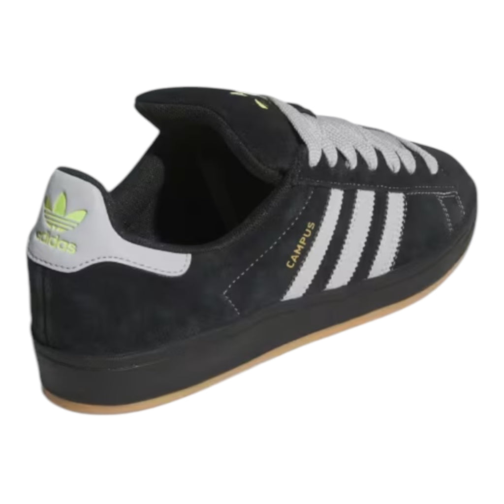 ADIDAS CAMPUS 90S ADV SHOES BLACK/GREY Relief Skate Supply ADIDAS CAMPUS 90S ADV SHOES BLACK/GREY Relief Skate Supply