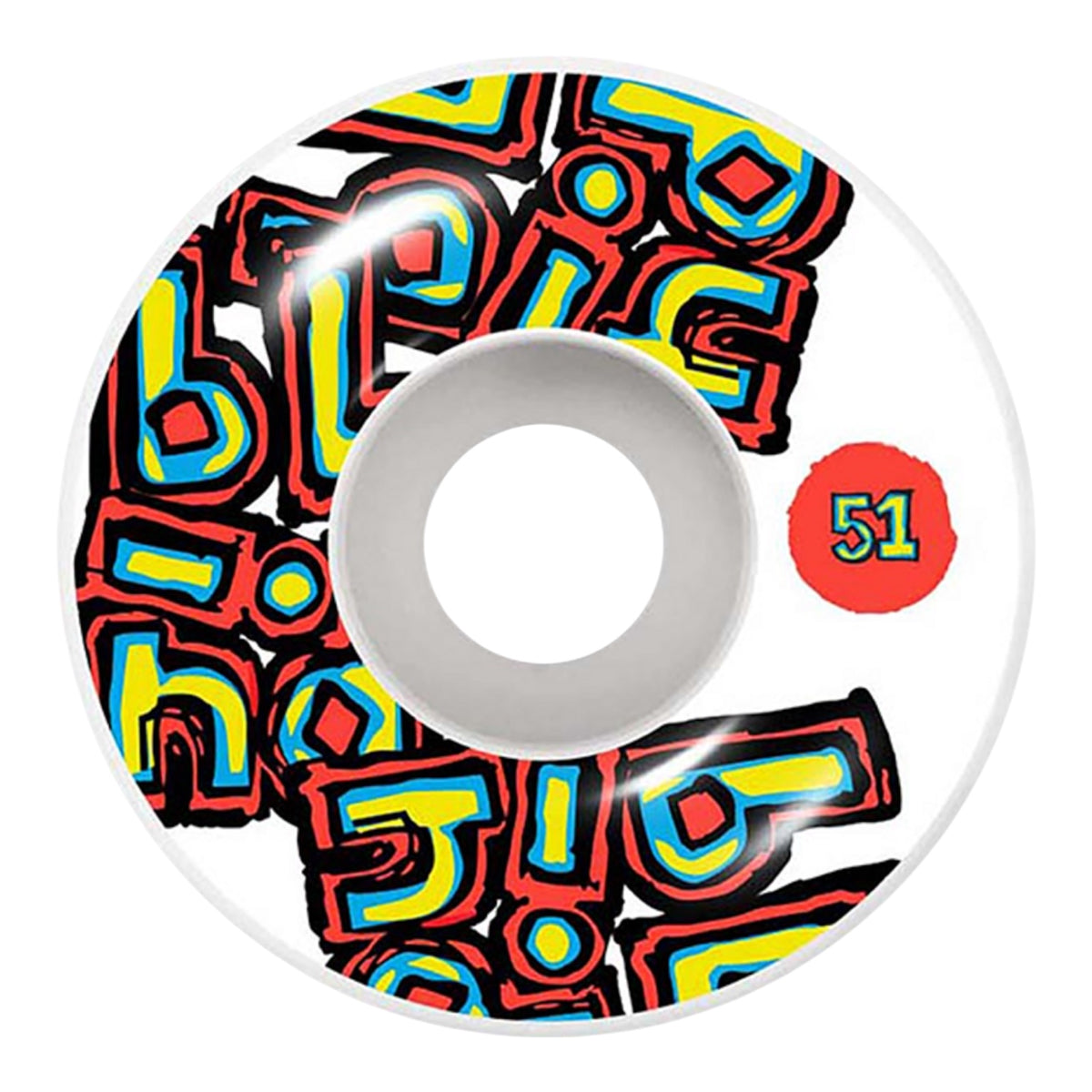 Blind OG Stacked Skateboard Wheels White 51mm– Relief Skate Supply