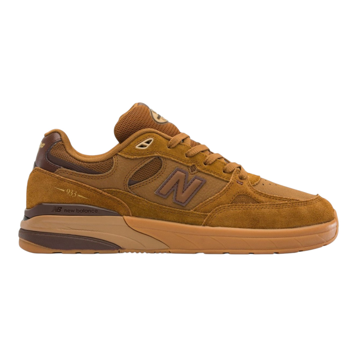 New Balance Numeric Reynolds 933 Wheat/Gum Wide Shoe LRO Wide