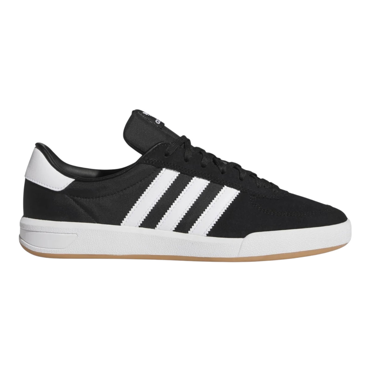 Adidas Glenburn Skateboard Shoe Black/White/Gum– Relief Skate Supply