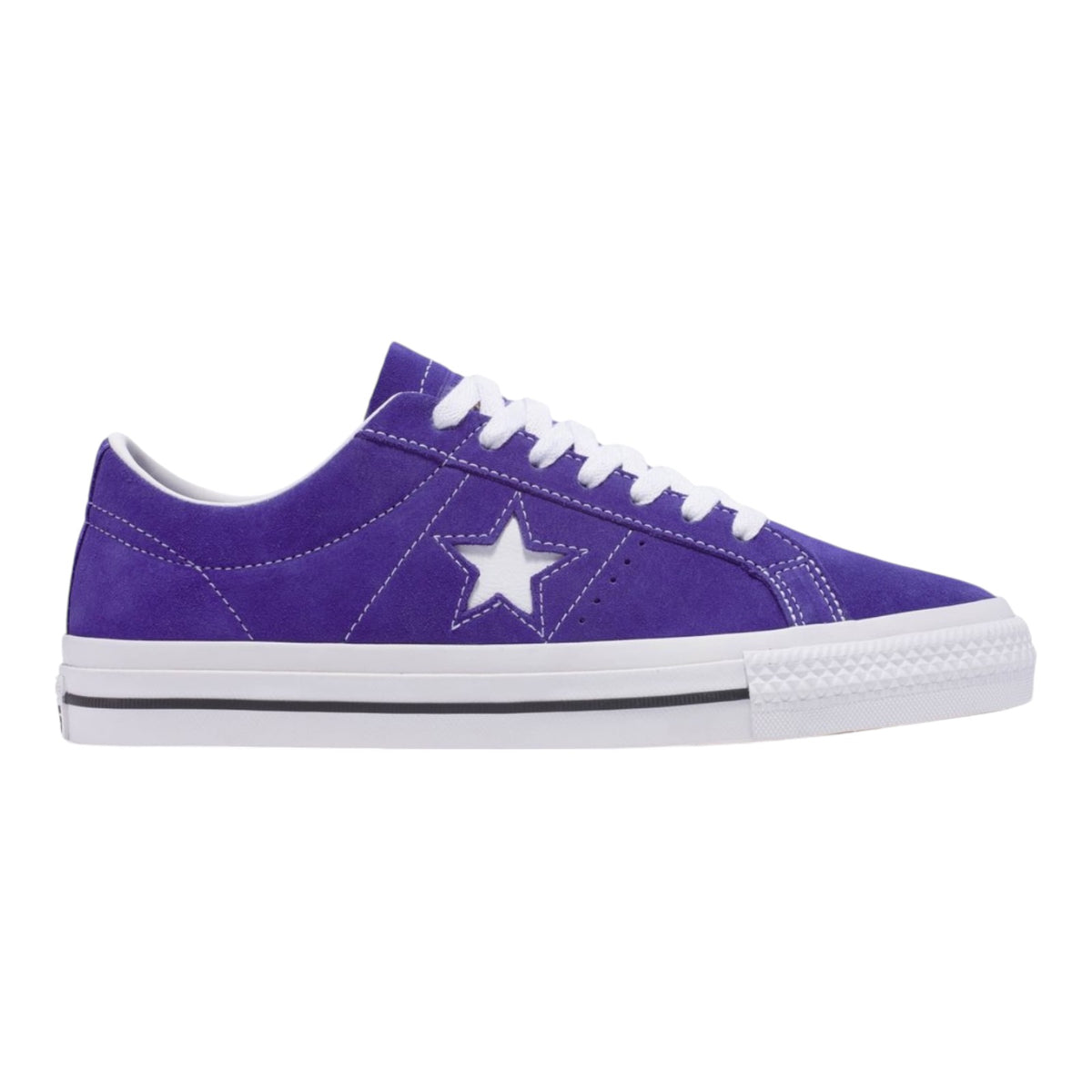 ⭐CONVERSE CONS One Star Pro OX 7 Mens Shoes Suede Purple Sneakers Beige A08141C⭐ Converse One Star Pro OX | eBay main image 3