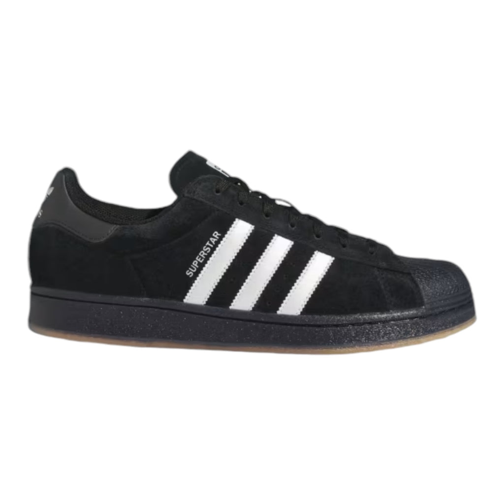ADIDAS SUPERSTAR ADV SHOES BLACK/METALLIC/SPARK Relief Skate Supply ADIDAS SUPERSTAR ADV SHOES BLACK/METALLIC/SPARK Relief Skate Supply
