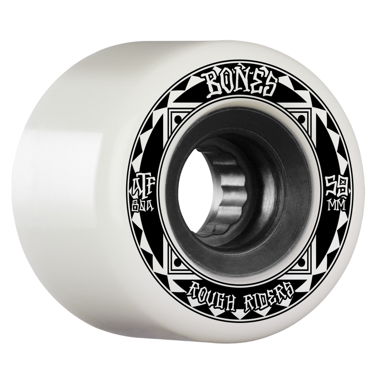BONES WHEELS ATF ROUGH RIDER SKATEBOARD WHEELS RUNNERS 59MM 80A 4PK WH ...