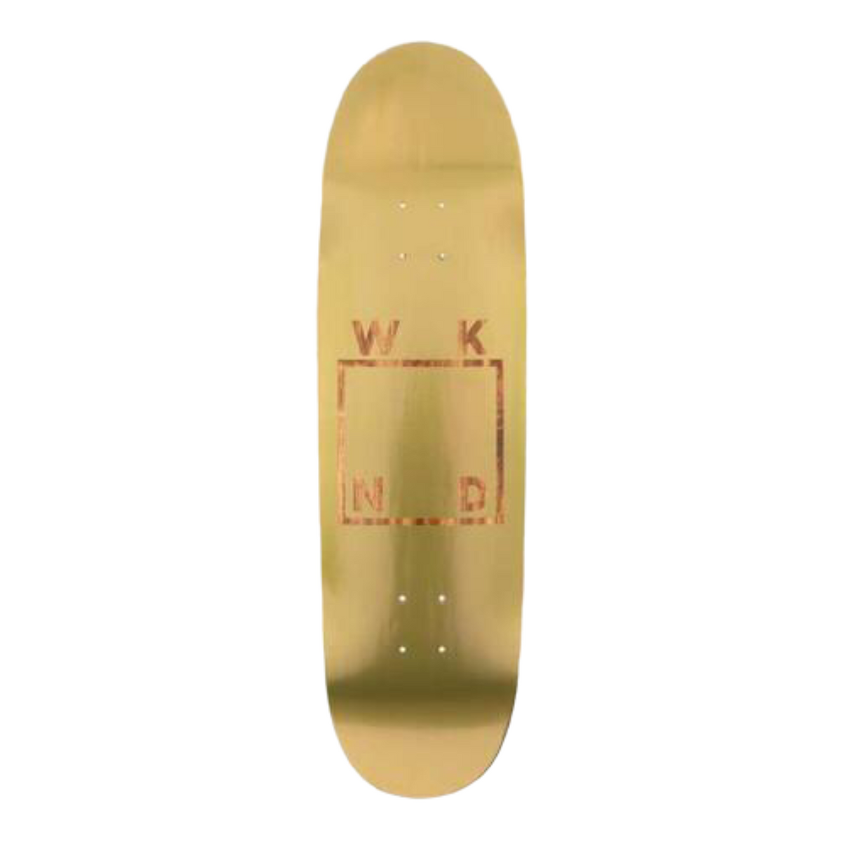 WKND GOLD PLATED LOGO DECK 8.875”– Relief Skate Supply