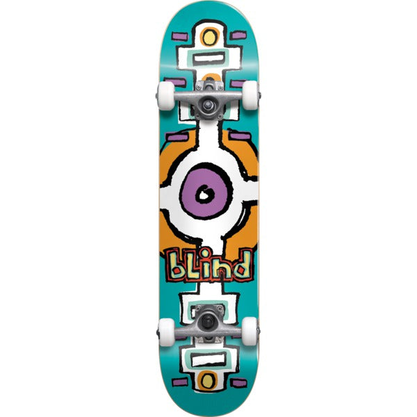 Blind Round Space Youth First Push Soft Teal 6.75 Relief Skate Supply