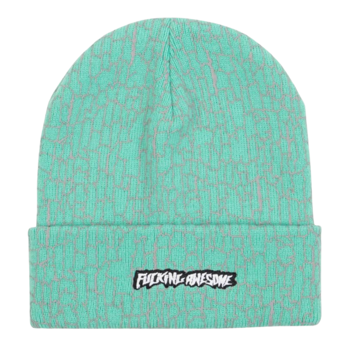 Fucking Awesome Everyday Camo Cuff Beanie Turquoise