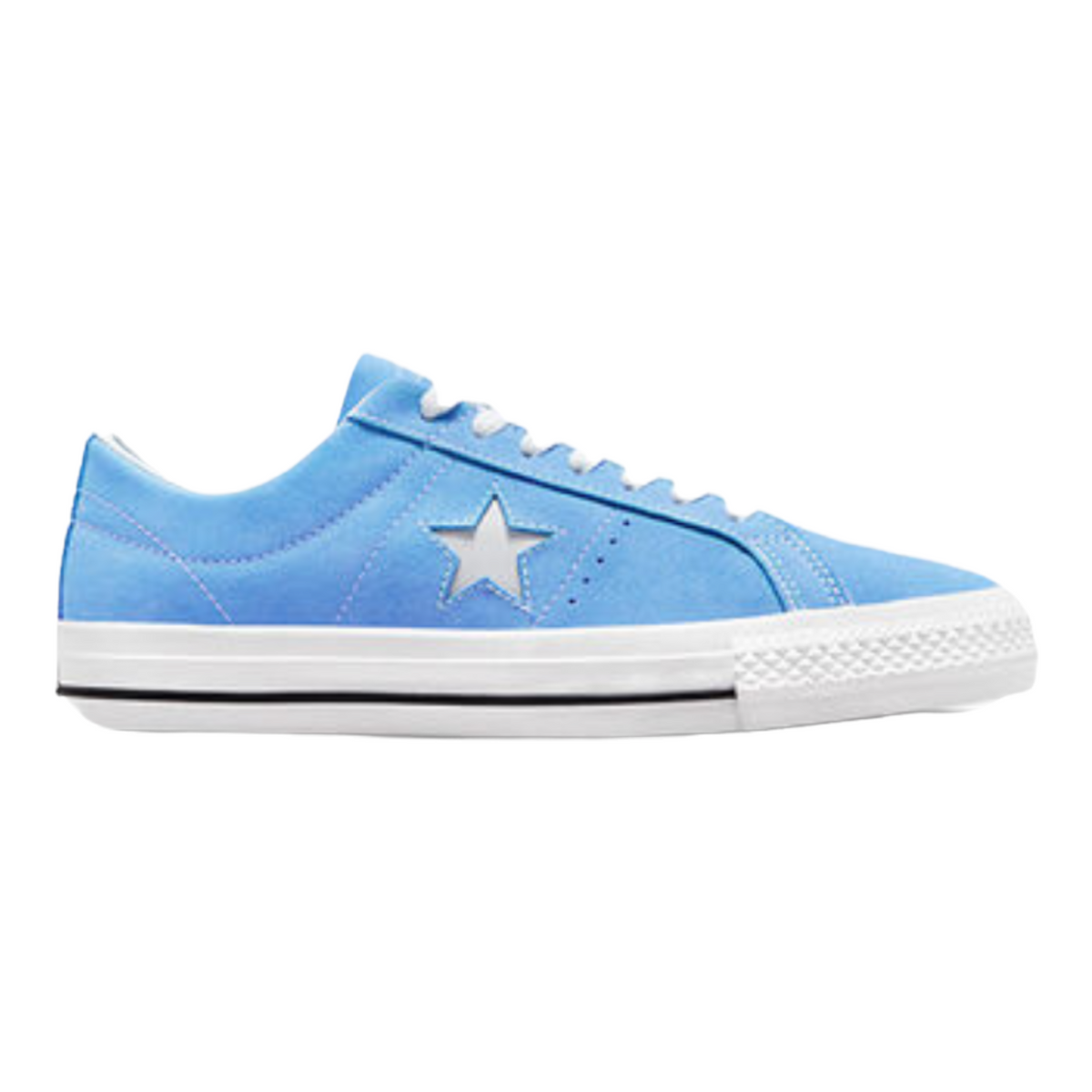 Cons One Star Pro Suede Blue/White/White– Relief Supply